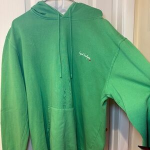 Hazel Boutique Cherry Embroidered Oversized Hoodie